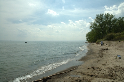 Beach on Toronto Island