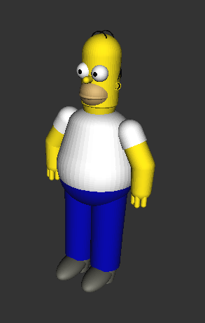 Puppet Homer Standing
