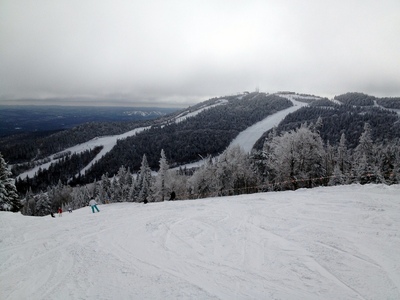 Awesome view from the top of 'Edge Lift'