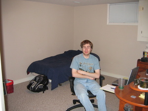 Matt in his room