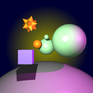 Ray Tracer sample 2