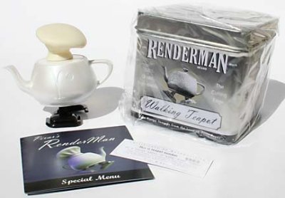 2007 Edition of the Renderman walking teapot