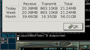 Uptime combined with bandwidth, yay new records.