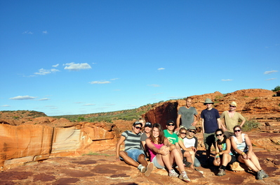 Our group (less two people who opted to skip the ridge walk)