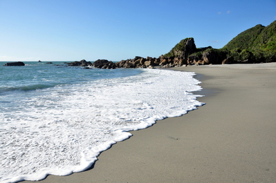 Coastal views on the way to Greymouth