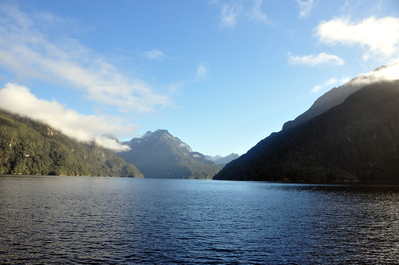 On the ferry crossing Lake Manapouri