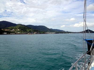 Leaving Airlie Beach