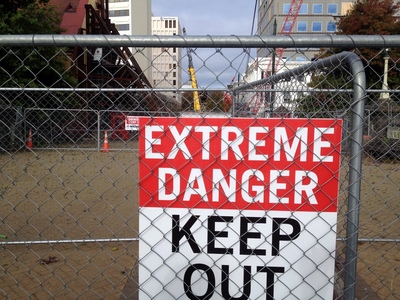 Sign in CBD of Christchurch, taken with my phone