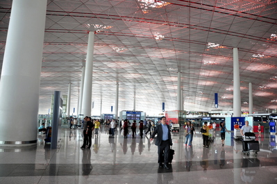 Massive Beijing Airport terminal 3