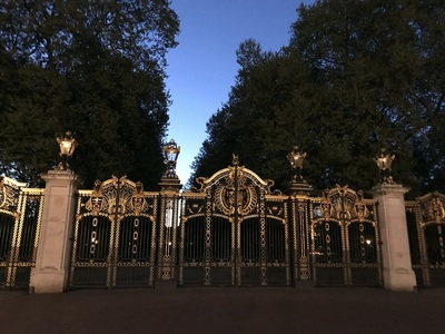 The Canada Gate, presented to London by Canada in 1901 as part of the Queen Victoria Memorial