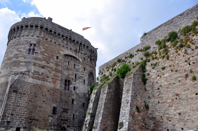 Walls and chateau of Dinan