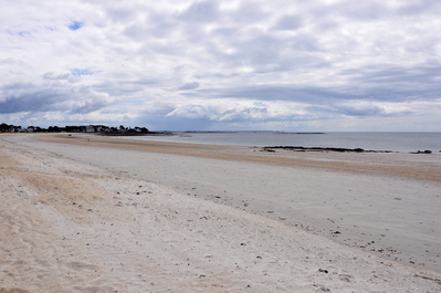 The beach at Carnac