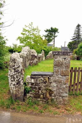 Over the years locals have taken some of the stones to use for fences and other things