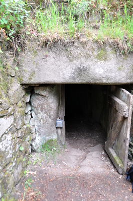 Dolmen entrance
