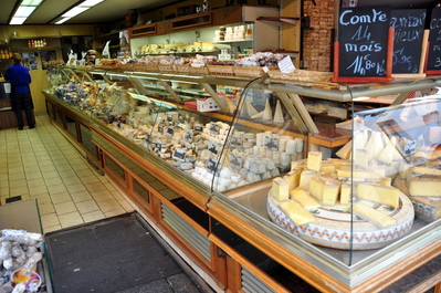 Cheese shop on Rue Mouffetard