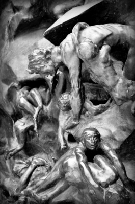 Detail from the Gates of Hell