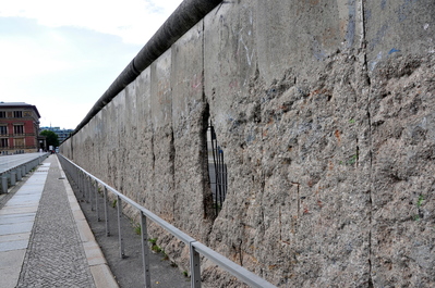 The Berlin Wall outside of the Topography of Terror