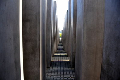 Walking in the Holocaust Memorial