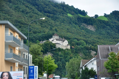 Castle Vaduz in Liechtenstein, palace and official residence of the Prince of Liechtenstein