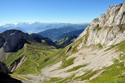 At the top of Mt. Pilatus