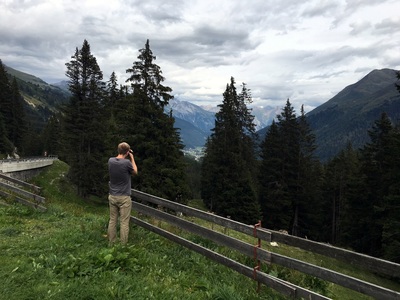 Approaching St. Anton am Arlberg