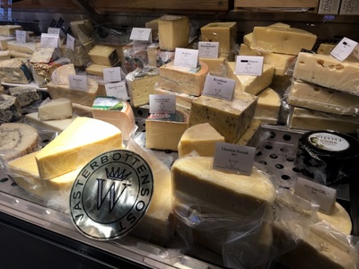 Cheese at the market