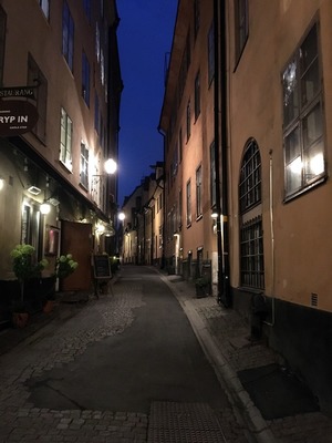 Walking in Gamla Stan