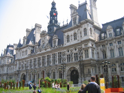 Paris City Hall, what an awesome building to run a city from