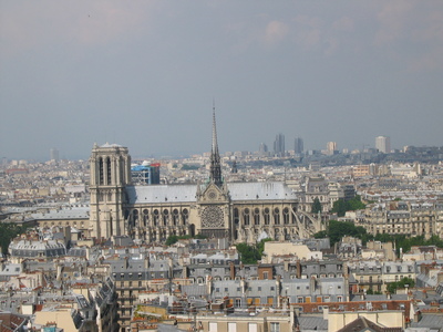 Notre Dame from atop the Pantheon