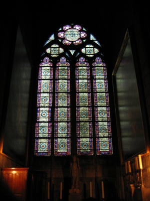 Notre Dame stained glass 2