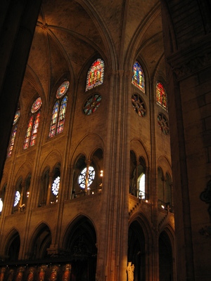 Notre Dame stained glass 1