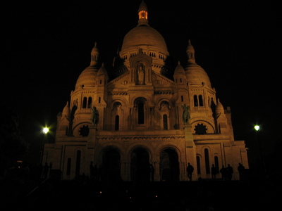 Sacre Coeur by night