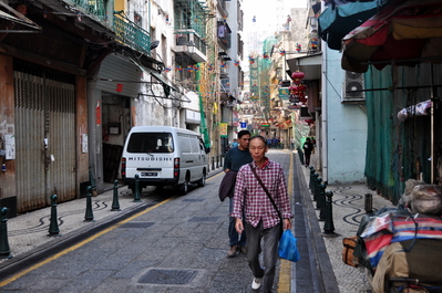 Streets of old Macau