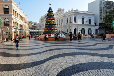 Main square in old Macau
