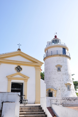 Chapel and lighthouse