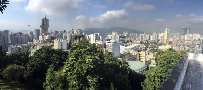 View from Guia Hill