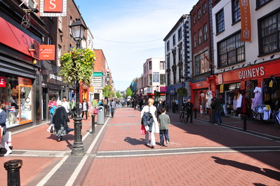 Shops in the O'Connell Street region