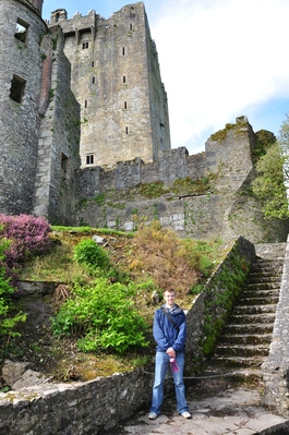 Me at Blarney Castle