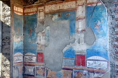 Frescos in a house