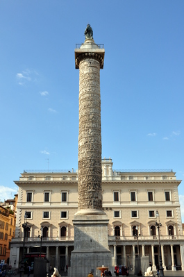 Column of Marcus Aurelius, modeled after Trajan's Column
