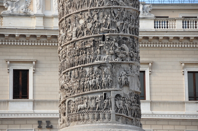 Detail from column of Marcus Aurelius