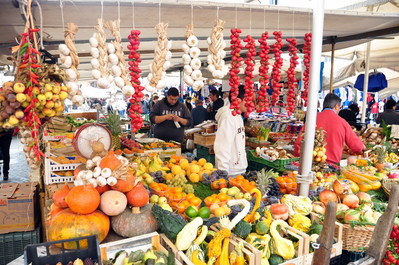 Campo dei Fiori produce market