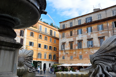 Fountain in Trastevere