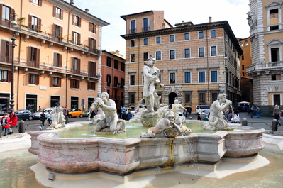 Other fountain in Piazza Navona