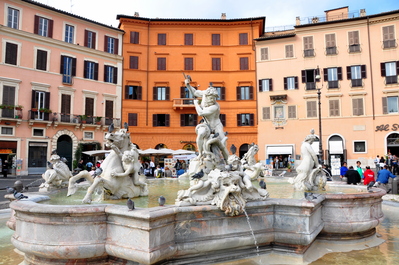 Other fountain in Piazza Navona