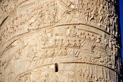 Detail on Trajan's Column