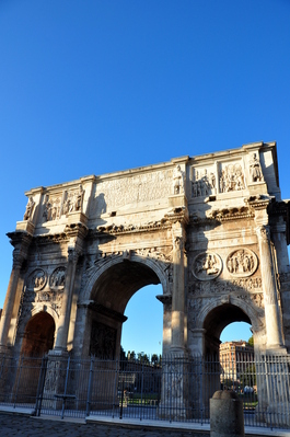 Arch of Constantine near the Colosseum