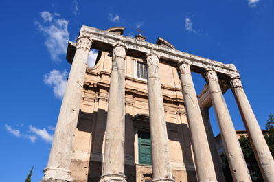 Temple of Antoninus and Faustina in the Roman Forum