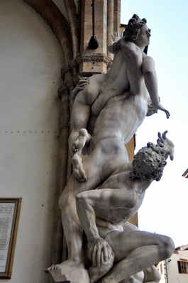 Statues in Piazza della Signora