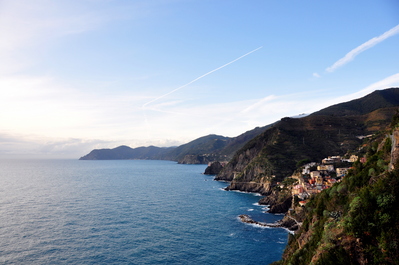 Riomaggiore and coastline